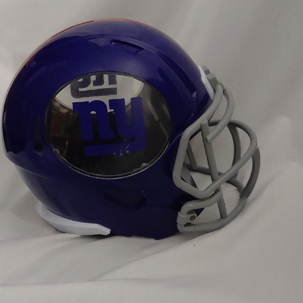 New York Giants Football Helmet Bank